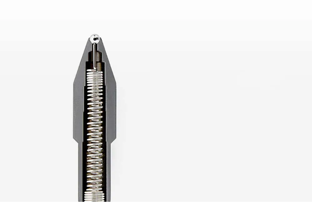 Оригинальная Xiaomi mi гелевая ручка mi Pen 9,5 мм без колпачка пуля ручка черная ручка PREMEC гладкая швейцарская заправка mi Kuni Япония
