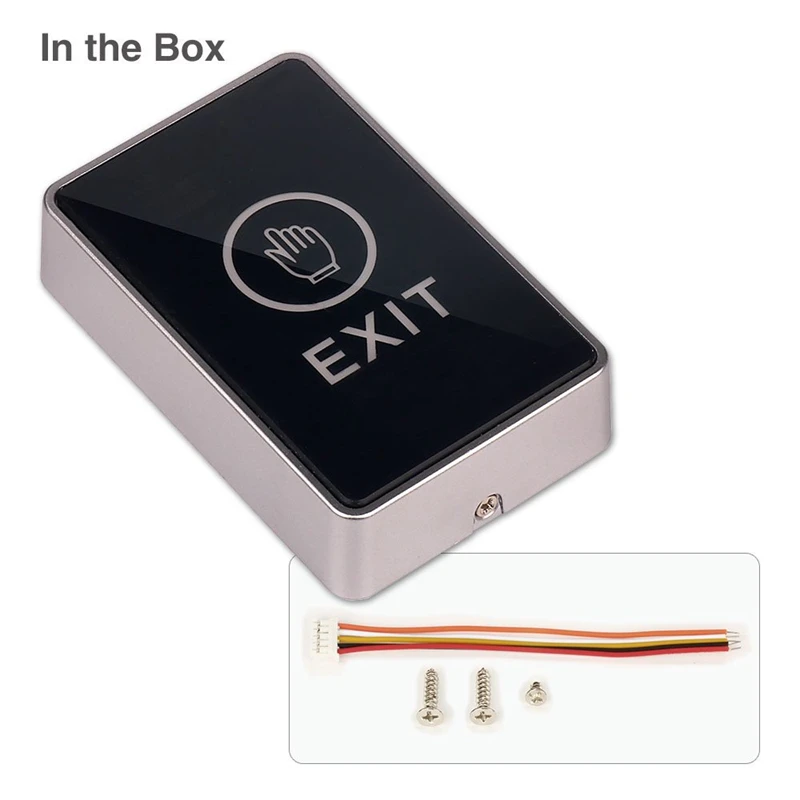 Dc 12V Nc нет прямоугольной, контактный датчик, кнопка выхода, переключатель, светодиодный светильник