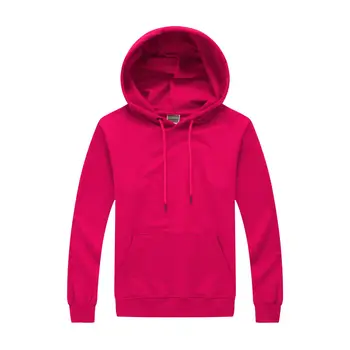 

Solid color autumn and winter women's sweatshirt casual hooded sweatshirt