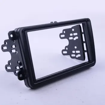 

DWCX Black 2 Din Car Radio Stereo Fascia Dash Panel Frame Fit For VW Passat Tiguan Touran Seat Leon Toledo Skoda Fabia Octavia
