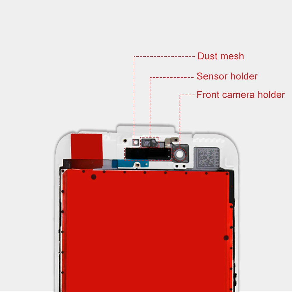FVBH AAAAA белый и черный ЖК-дисплей Замена для Apple iPhone 7 Plus 5,5 ''6 lcd 3D сенсорный экран дигитайзер сборка Замена+ подарок