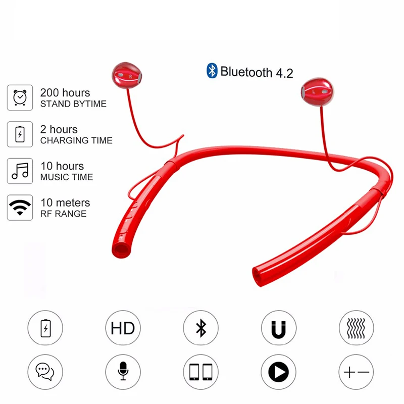 HBQ Q14 двойной динамический бас звук Bluetooth 5 0 наушники крюк в ухо IPX5 стабильные