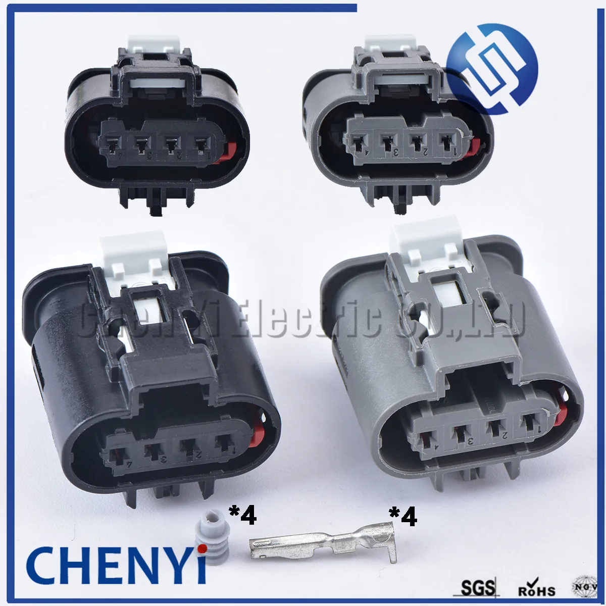 Pressure Sensor Plug | Urea Pump | Connectors - 4 Pin Auto 