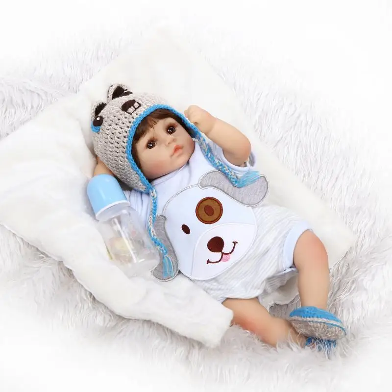 

Educational Model Doll Infants Early Education Toy Play House Model Soft Silcone Doll Children Gift