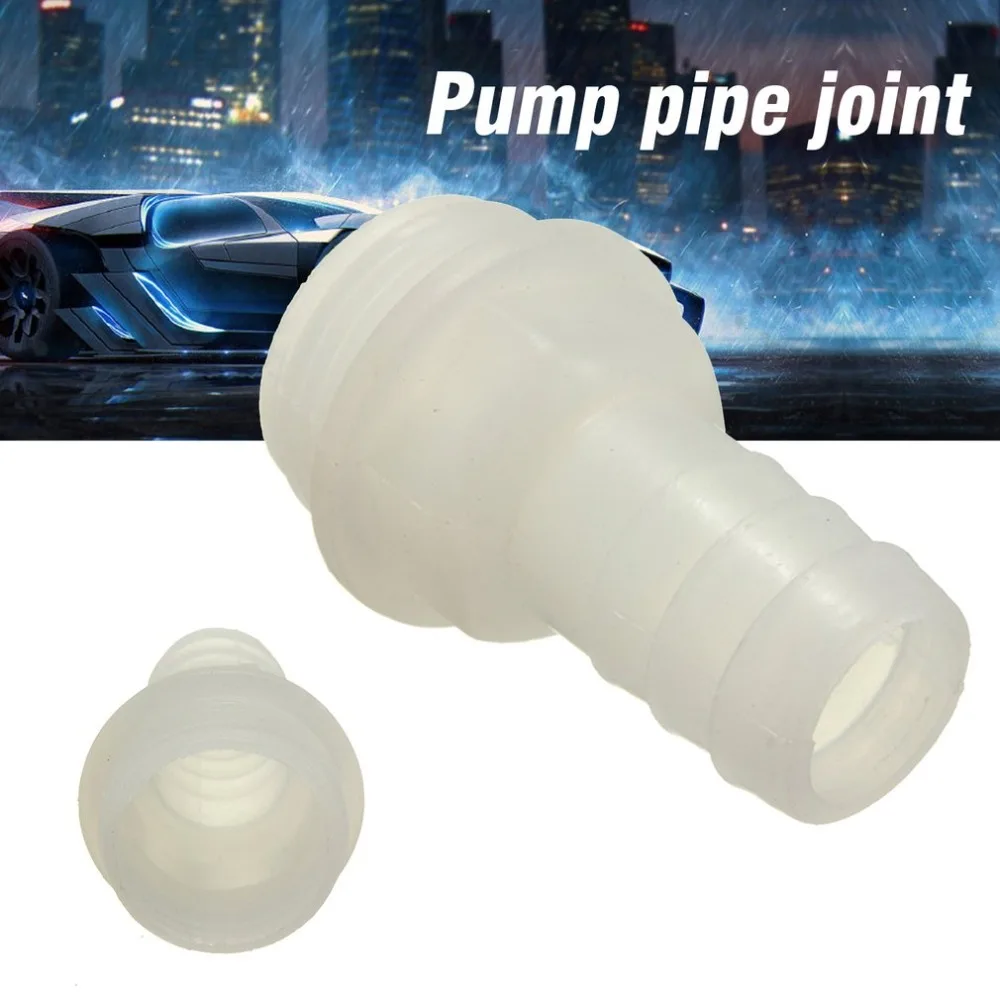 19mm 3/4 inch Plastic Thru Hull Skin Fitting Connector Bilge Pump Boat Yacht Repair Kit Durable Resistant