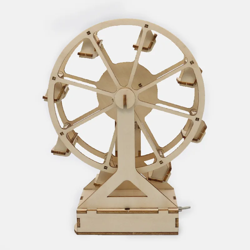 

Popularization of Science Model Handmade Small Toy Ferris Wheel DIY Assembled for Making Material Maker Education Zhejiang Provi