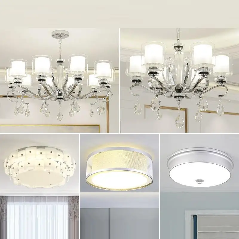 Lampade люстра современный дизайн блеск e pendente для sala jantar luminaria lampara de techo colgante moderna подвесной светильник