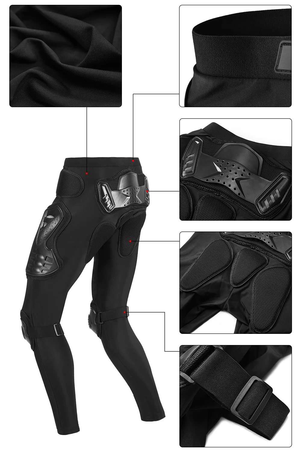 Motorcycle Pants GHOST RACING Jeans Protective Gear Riding Touring Motorbike Trousers