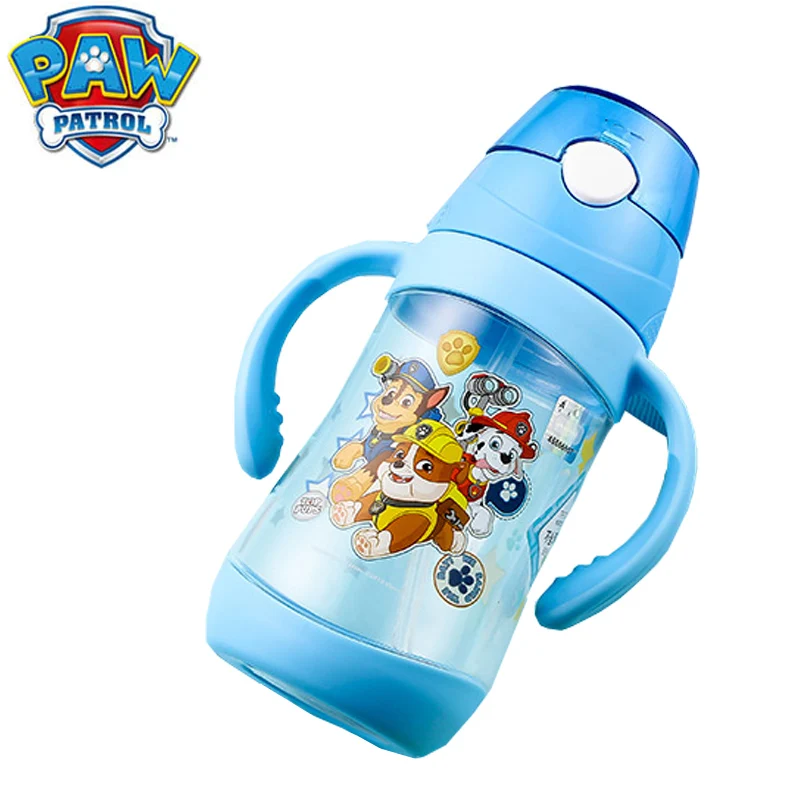 Genuine Paw Patrol Children's sippy cup Tritan material double handle children's cup home  cartoon drinking water cup
