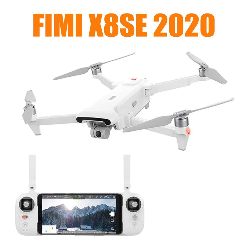 US $468.99 FIMI X8SE 2020 Version Camera Drone RC Helicopter 8KM FPV 3Axis Gimbal 4K Camera GPS RC Drone Quadcopter RTF IN STOCK