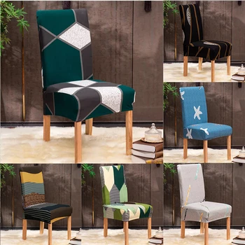 

Spandax Stretch Elastic Dining Chair Cover Living Room Chair Cover Stretch High Chair for Feeding Covers for Armchairs for Home