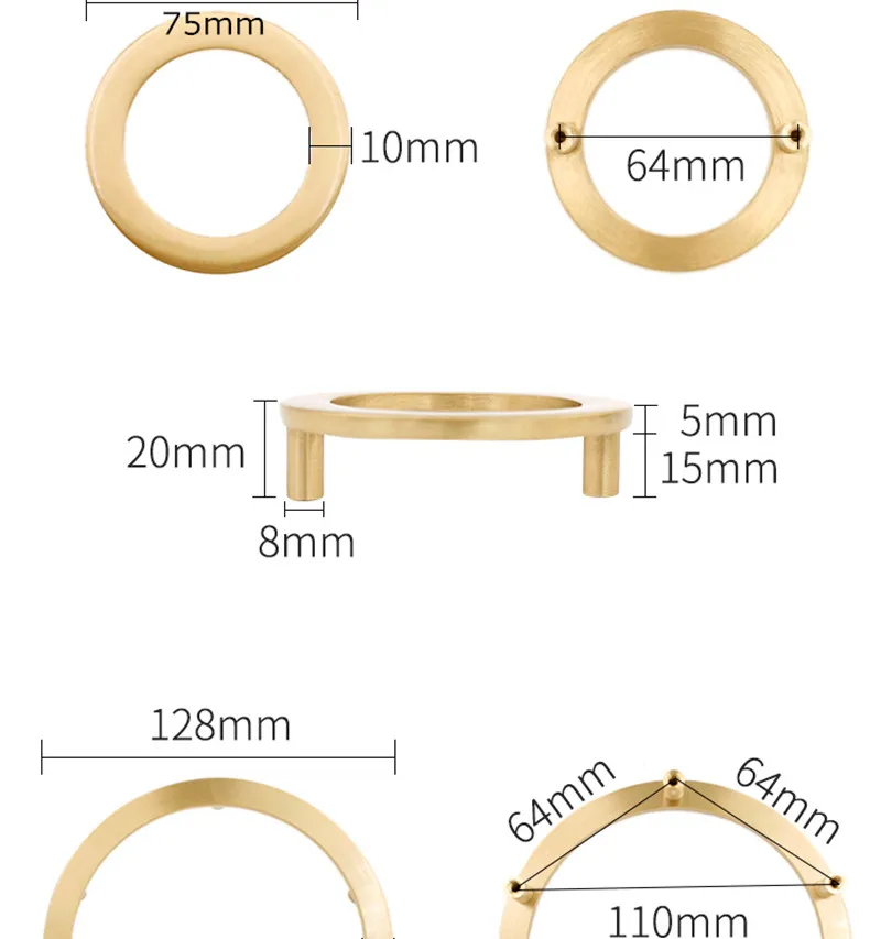 puxa gaveta armário da cozinha maçaneta da