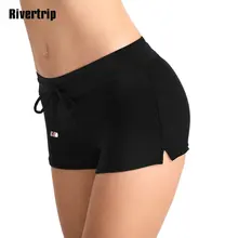 Rivertrip Boyleg бикини сексуальные купальники Для женщин купальник с завязками шорты из плотной ткани, пляжная ванный комплект Для женщин