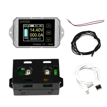 

DC 400V 300A Wireless Bi-directional Voltmeter Ammeter Capacity Volt Power Meter Drop Ship Support