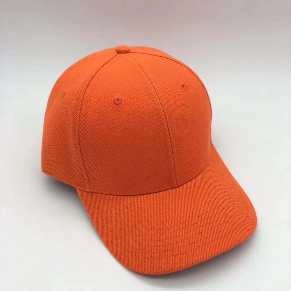 Baseball cap orange5