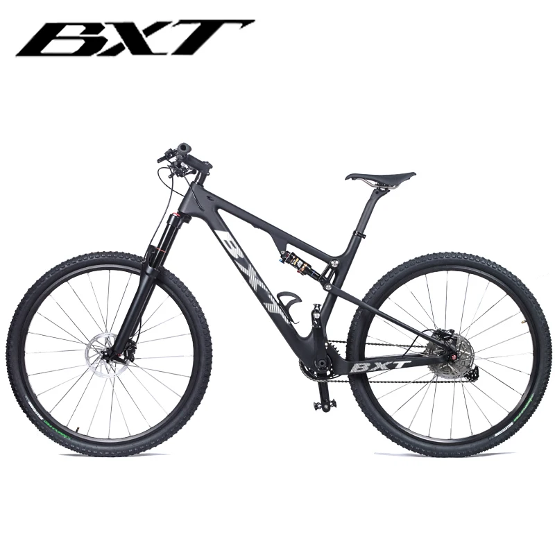 BXT новая полностью подвесная углеродная горная 29er MTB велосипедная рама BSA 142X12mm 148*12