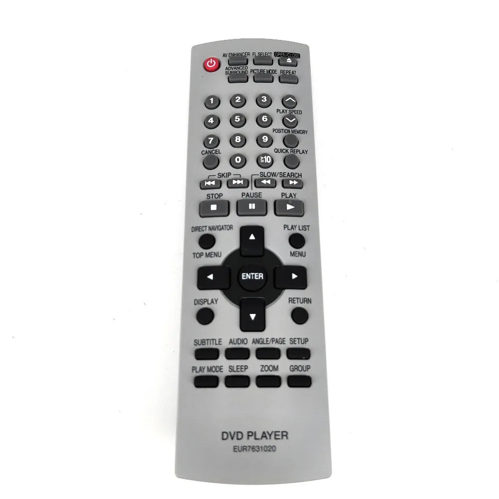 EUR7631020 для цифрового фотоаппарата Panasonic DVD плеер Дистанционное Управление для DVD-S24 DVD-S27 DVD-S27K DVD-S27P Fernbedienung