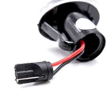 

Clear Lens Front Amber LED Side Marker Light 2007-2019 For Fiat 500 2-Door Car Side Marker Lights 18 SMD LED Lamp