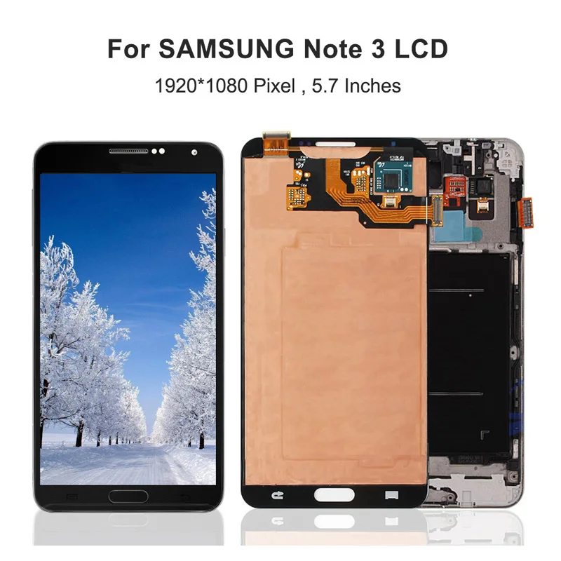 ЖК-дисплей для Samsung Galaxy Note 3 N900 N9005 N900A N900V дисплей с сенсорным экраном и