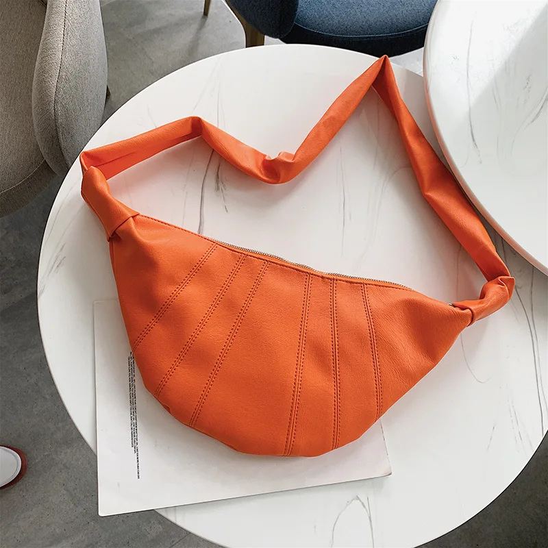 

Summer Simple Big Bag INS Western Style Versatile WOMEN'S Bag New Style 2019-Style Dumpling Bag Shoulder Bag Shoulder Bag