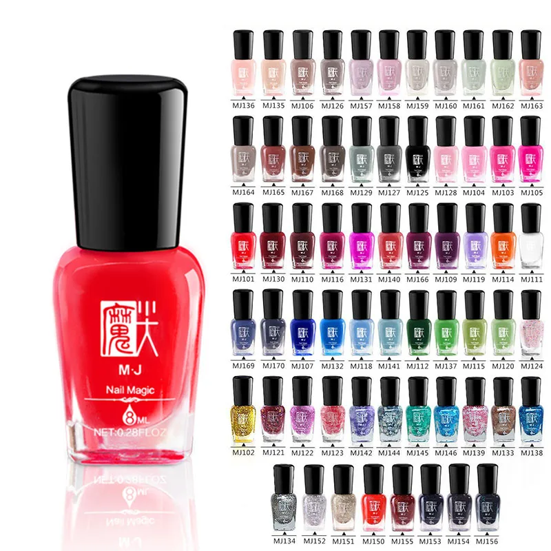 Обычный лак для ногтей, полуперманентный лак для ногтей, 78 цветов, 8 мл, штамповочный лак для ногтей, Блестящий лак для ногтей лак для ногтей обычный масло для кутикулы лаки для стемпинга гель лаки для ногтей