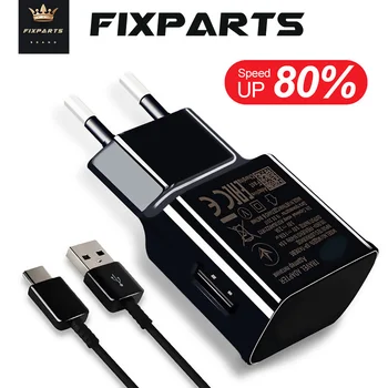 

Fast Charging EU Plug Charger For Xiaomi iphone 8 Honor 9x 7 Plus Mi 9T Pro A3 USB Type C Cable Redmi Note 8 Pro Micro USB Cable