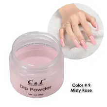 28 г погружной порошок-Цвет № 9# MistyRose-Naked color system-чистый цвет