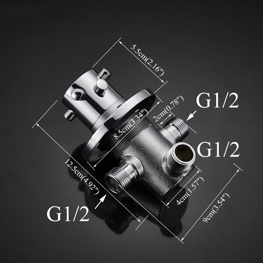 SHBSHAIMY Brass Thermostatic Mixing Valve Constant Water