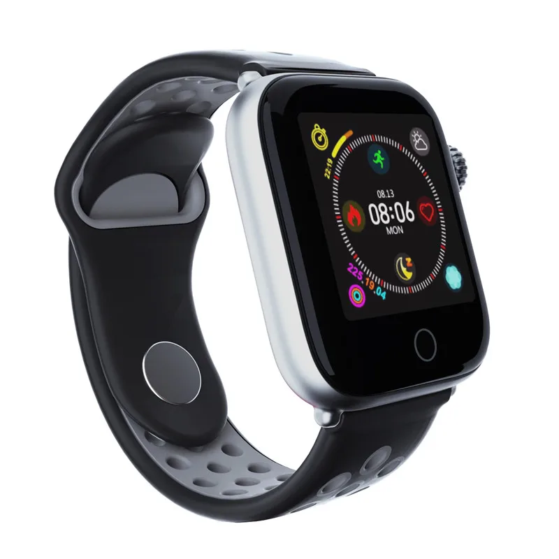 Longet Z7 Смарт-часы напоминание о звонках мониторинг сердечного ритма водонепроницаемые часы Bluetooth фитнес-браслет спортивные часы для мужчин и детей - Цвет: gray