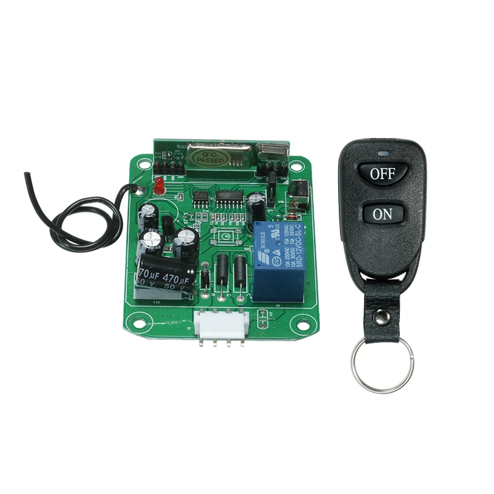 Умный дом 433 МГц DC 12 V-24 V 1CH Интеллектуальный переключатель Wi-Fi управление доступом открывания двери Беспроводной дистанционный переключатель реле приемник передатчик модуль коммутатора
