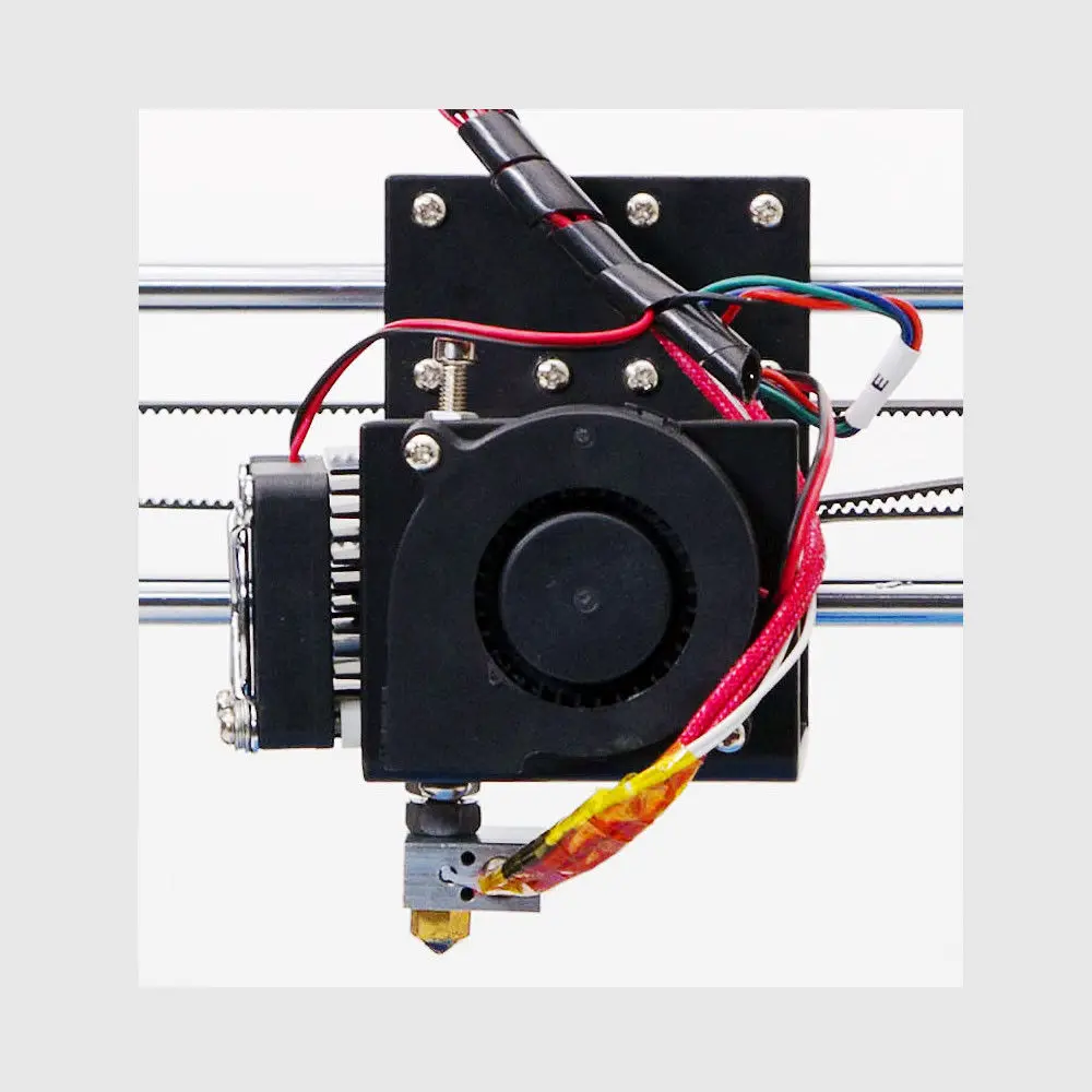 Экструдер Prusa i3 Reprap MK8 для 3D принтера с ЖК контроллером и нагревателем