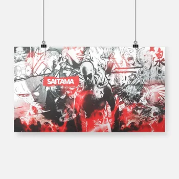 

Saitama One-Punch Man Anime Poster Canvas Painting Wall Art Decor Living Room Bedroom Study Home Decoration Prints
