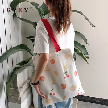 

Women Large CapacityShopping Bag Canvas Solid Zipper Fashion Hight Simple Design Healthy Tote HandBag Bolsa Reutilizable Eco Bag