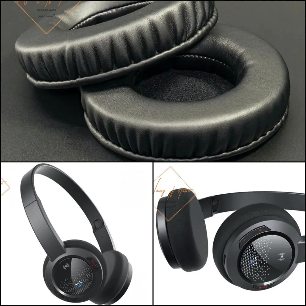 Soft Leather Ear Pads Foam Cushion 