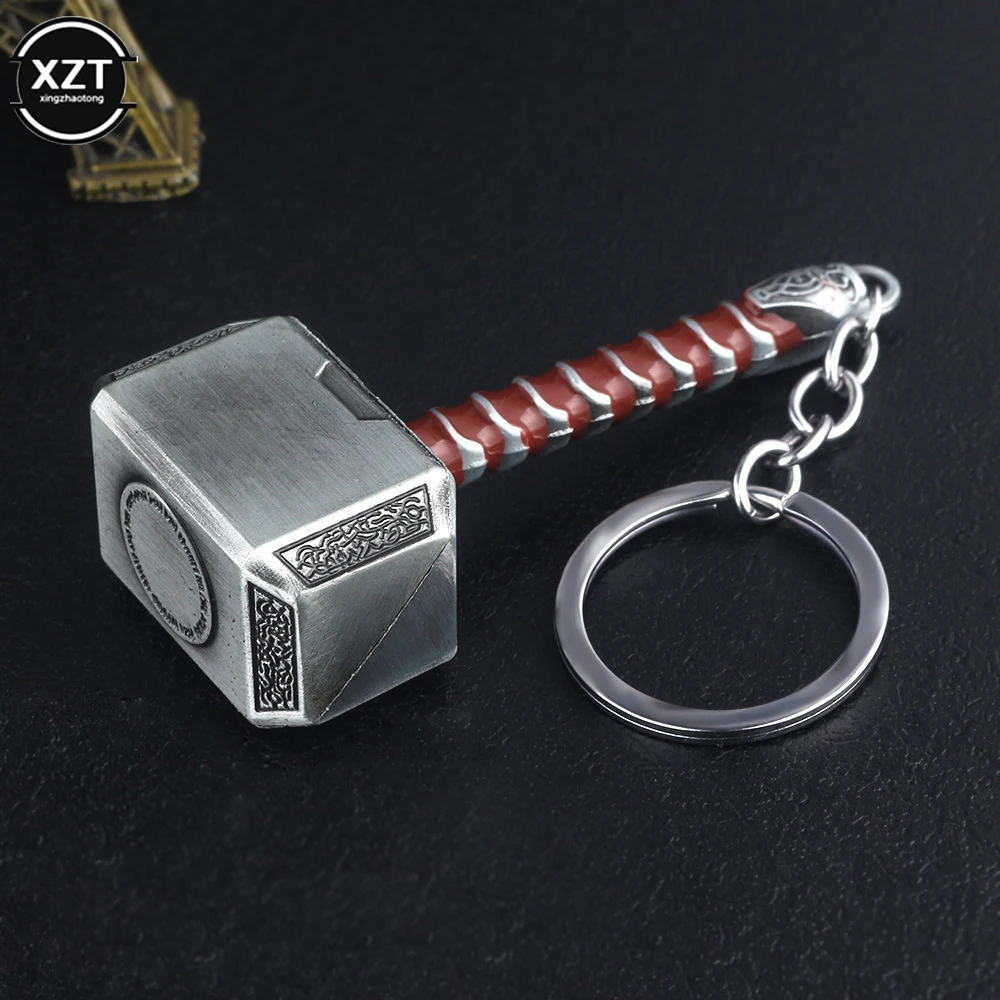 Металлический брелок Thor Hammer для мужчин и женщин автомобиля аксессуары фанатов