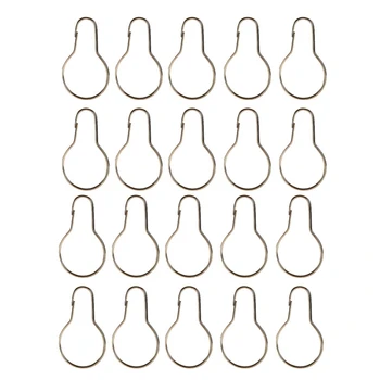 

20Pcs Fishing Swivel Snapper Release Clip with Ring Offshore Planer Board Mast Downrigger