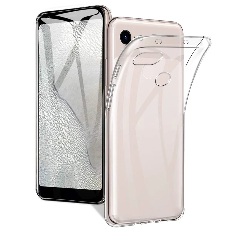 Clear Case for Google Pixel 3a XL Full Protection Silicone 4A Transparent Shock-absorbing Shell Bumper | Мобильные телефоны и