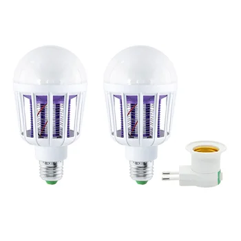 

E27 9W 220V Classic Practical Electronic Mosquito Killer Lamp Multi-functional Durable Insect Fly Zapper LED Light Bulbs