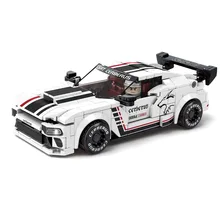 

Speed Champions Racing War Horse Pull Back Car Creative MOC Building Blocks Set Supercar Winner Bricks Classic Model Kids Toys