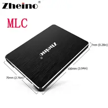 Zhieno MLC SSD 64 ГБ 120 ГБ 128 ГБ 256 Гб SATA3 Твердотельный накопитель SATA3 ssd MLC для ноутбуков настольных ПК