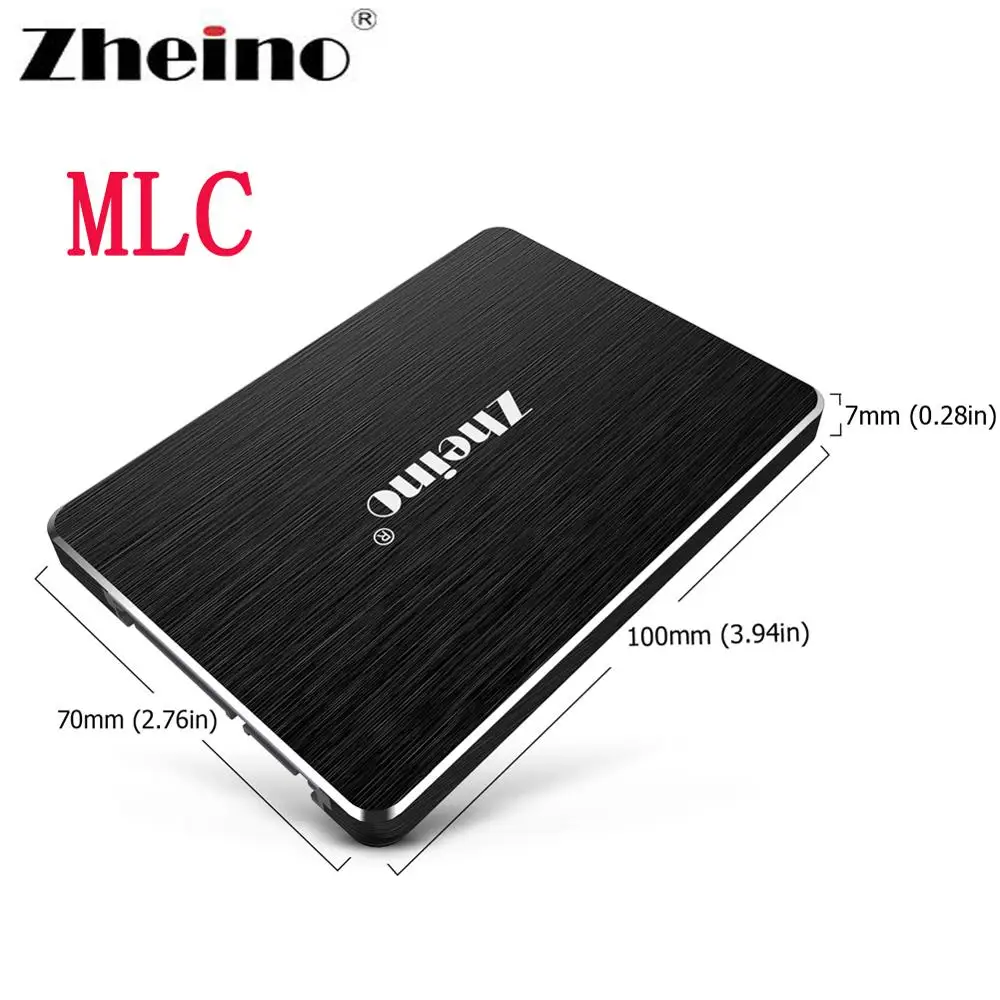 Zhieno MLC SSD 64 ГБ 120 240 128 256 Гб SATA3 Твердотельный накопитель ssd для ноутбуков настольных