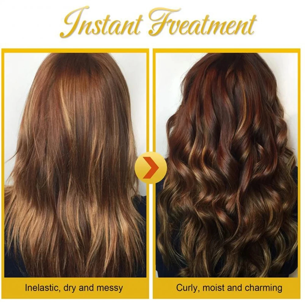 Hair Curls Boost Enhancers Elastin Elastic curly Hair Styling Defining Cream Anti frizz Moisturizing Repair Essence Bounzie
