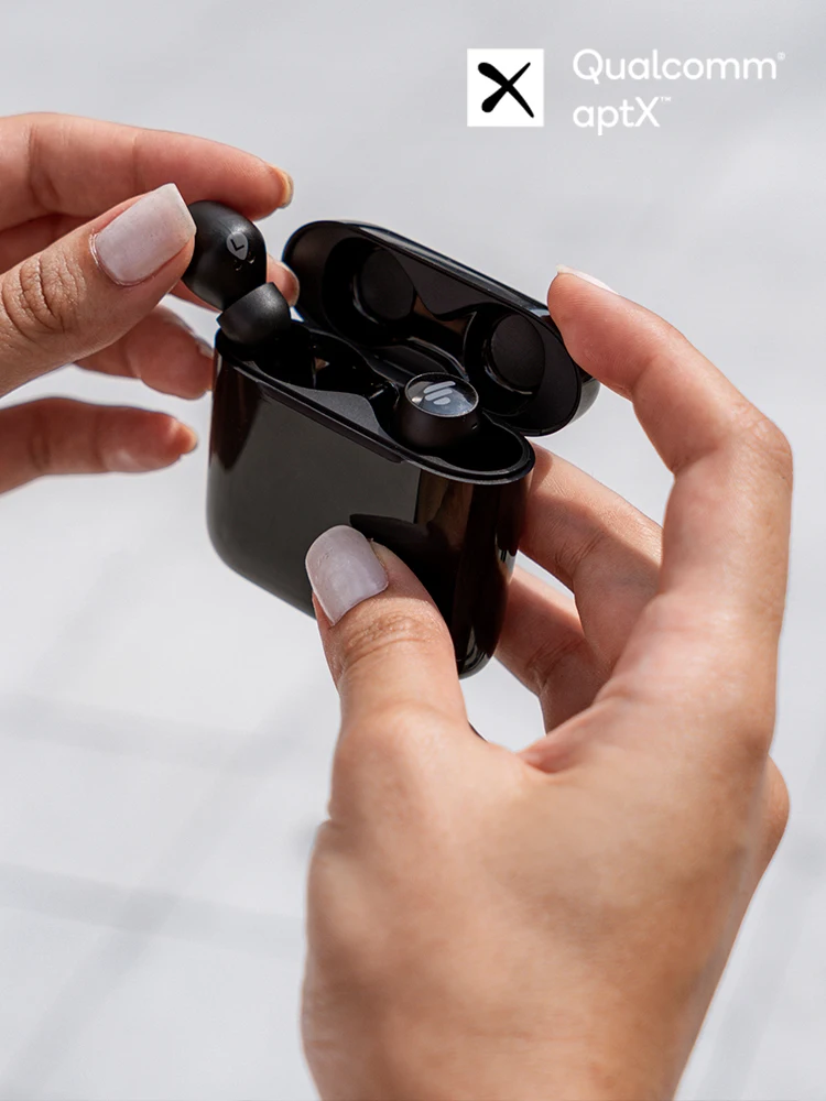 EDIFIER TWS6 Qualcomm aptX Bluetooth V5.0 TWS Беспроводная зарядка наушники контроль IPX5 водонепроницаемые беспроводные наушники до 32 часов