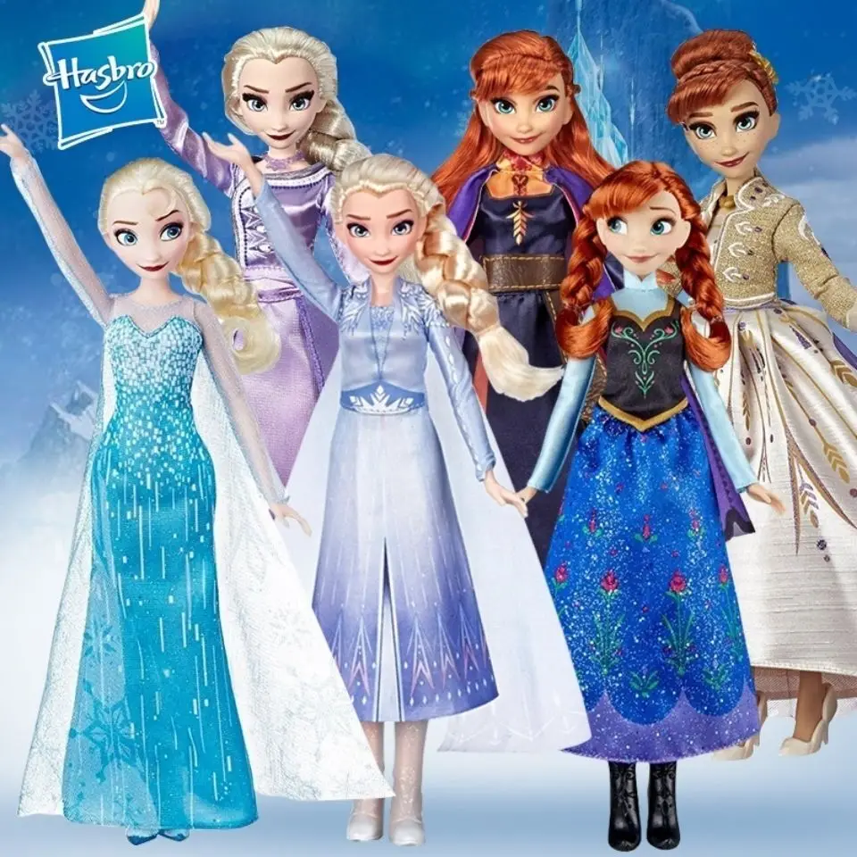 Hasbro Disney princess frozen Elsa Anna dolls Olaf Magical Swirling Adventure Fashion Doll by 2 Movie hot sale | Игрушки и хобби