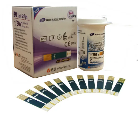

Blood glucose test strip - SD diabetes does not include VAT (50 / box)