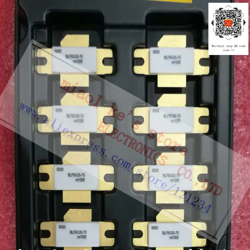 

100% оригинал: BLF6G20-75 BLF6G20LS-75,112 BLF6G20-75,112 [RF Mosfet LDMOS 28V 550mA 1,93 GHz-1,99 GHz 19 db 29,5 W]