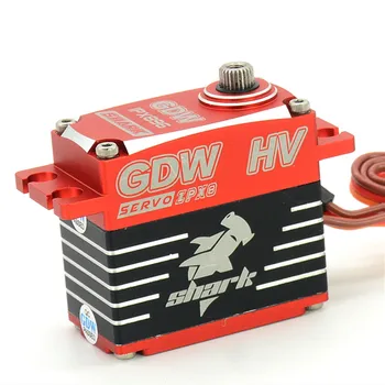 

GDW Shark IPX896 Servo 36kg Large Torque Waterproof Submersible Class Brush Less Rudder for Climbing Car & Boat