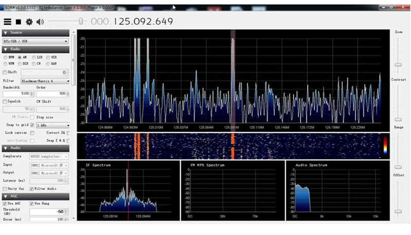 22 МГц-945 МГц RTL2832U+ FC0012 UV HF RTL-SDR USB тюнер RTLSDR USB ключ с RTL2832u RTL SDR приемник H127