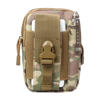 

Solid Canvas 6.8 inch Cellphone Bum Belt Bag Men Waist Bag Fanny Pack Drop Leg Bags Military Working Flap Phone Waist Packs