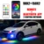 Car Underglow Neon Accent LED Strip Lights App Control RGB Auto Exterior Underbody Decorative Ambient Atmosphere Lamp 15
